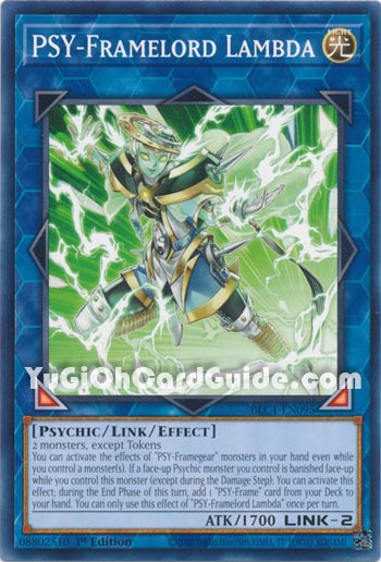 Yu-Gi-Oh Card: PSY-Framelord Lambda