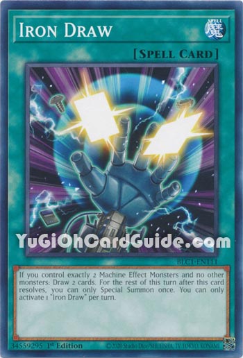 Yu-Gi-Oh Card: Iron Draw