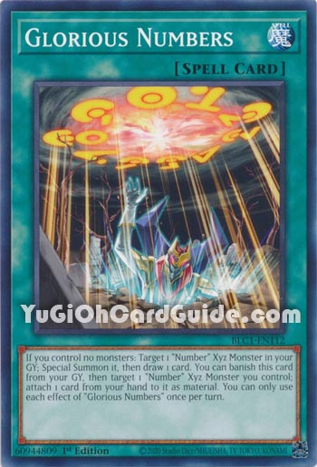 Yu-Gi-Oh Card: Glorious Numbers