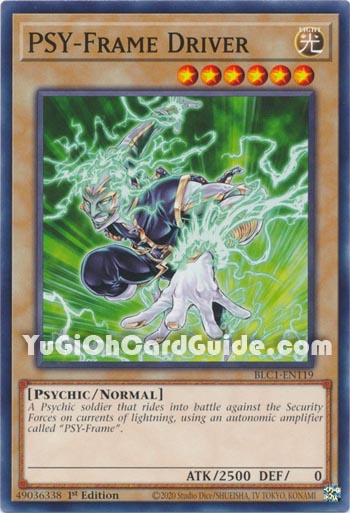 Yu-Gi-Oh Card: PSY-Frame Driver