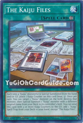 Yu-Gi-Oh Card: The Kaiju Files