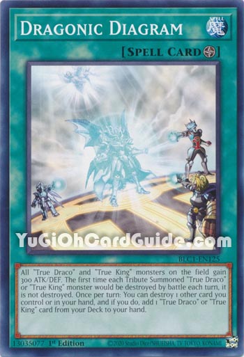 Yu-Gi-Oh Card: Dragonic Diagram