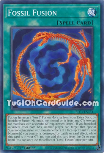 Yu-Gi-Oh Card: Fossil Fusion
