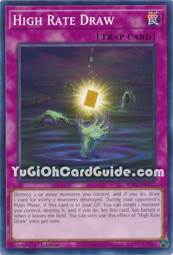 Yu-Gi-Oh Card: High Rate Draw