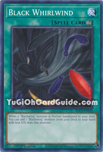 Yu-Gi-Oh Card: Black Whirlwind