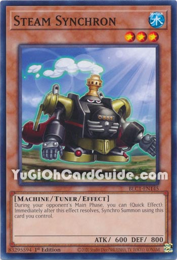 Yu-Gi-Oh Card: Steam Synchron