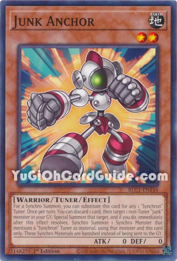Yu-Gi-Oh Card: Junk Anchor