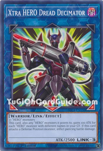 Yu-Gi-Oh Card: Xtra HERO Dread Decimator