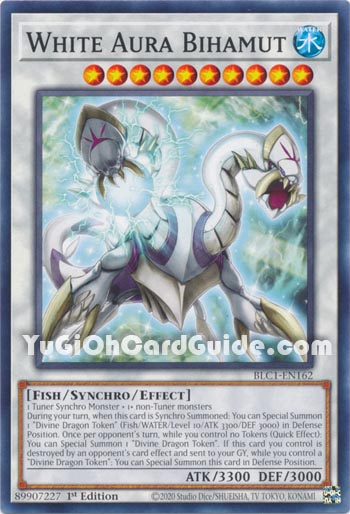Yu-Gi-Oh Card: White Aura Bihamut