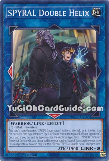 Yu-Gi-Oh Card: SPYRAL Double Helix