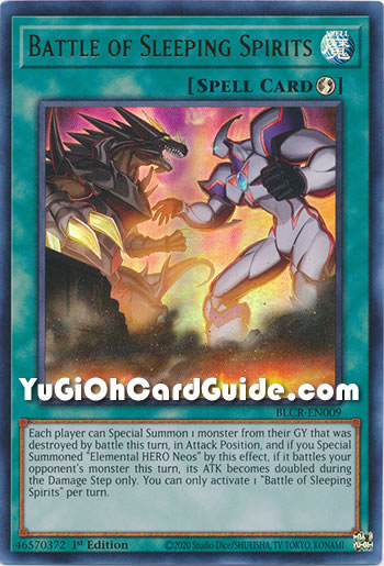 Yu-Gi-Oh Card: Battle of Sleeping Spirits