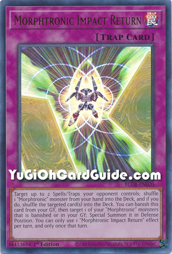 Yu-Gi-Oh Card: Morphtronic Impact Return