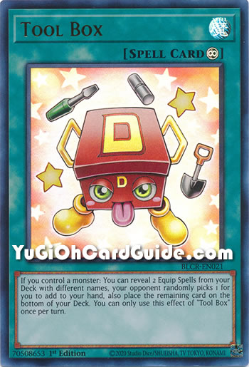 Yu-Gi-Oh Card: Tool Box
