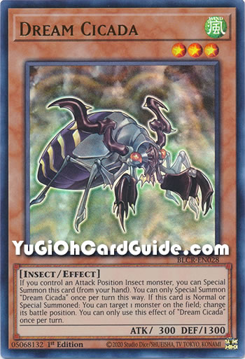 Yu-Gi-Oh Card: Dream Cicada