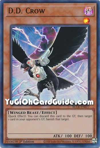 Yu-Gi-Oh Card: D.D. Crow