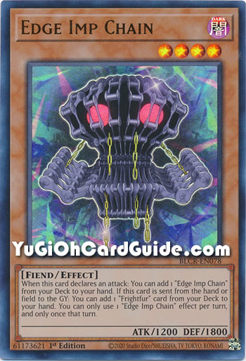 Yu-Gi-Oh Card: Edge Imp Chain