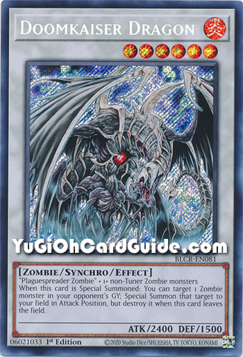 Yu-Gi-Oh Card: Doomkaiser Dragon
