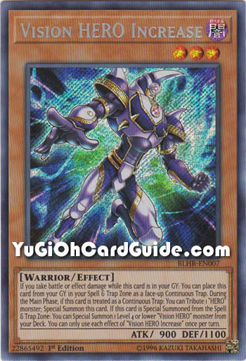 Yu-Gi-Oh! Vision HERO Increase