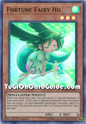 Yu-Gi-Oh Card: Fortune Fairy Hu