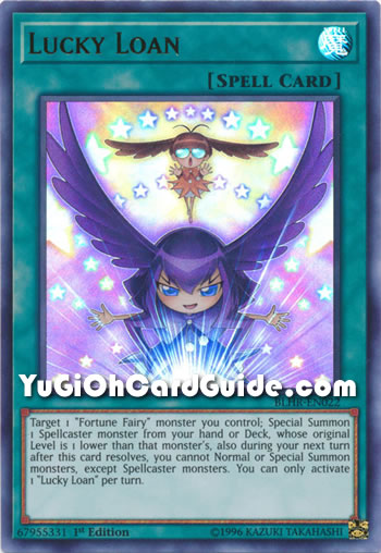 Yu-Gi-Oh Card: Lucky Loan
