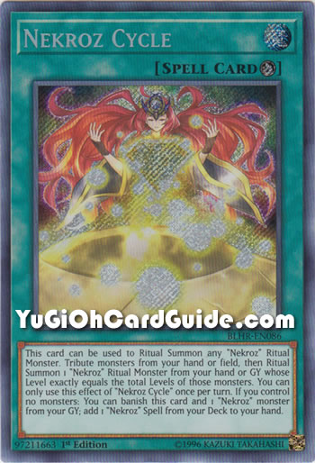 Yu-Gi-Oh Card: Nekroz Cycle