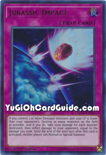 Yu-Gi-Oh Card: Jurassic Impact