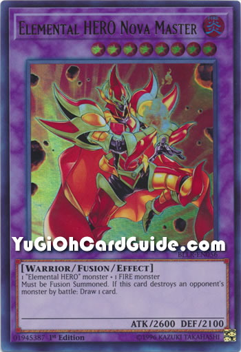 Yu-Gi-Oh! Elemental HERO Nova Master