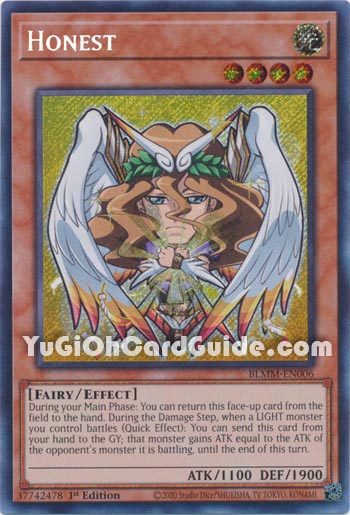 Yu-Gi-Oh Card: Honest
