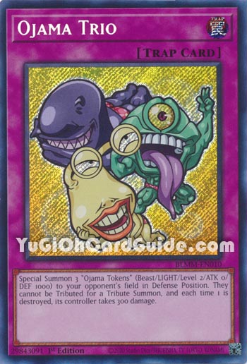 Yu-Gi-Oh Card: Ojama Trio