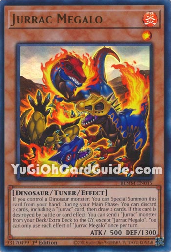 Yu-Gi-Oh Card: Jurrac Megalo