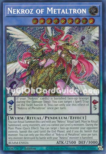 Yu-Gi-Oh Card: Nekroz of Metaltron