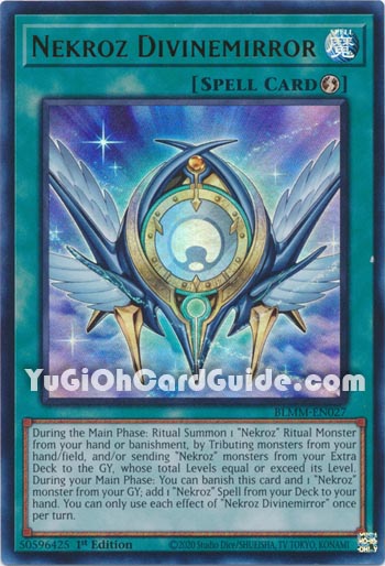 Yu-Gi-Oh Card: Nekroz Divinemirror