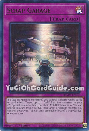 Yu-Gi-Oh Card: Scrap Garage
