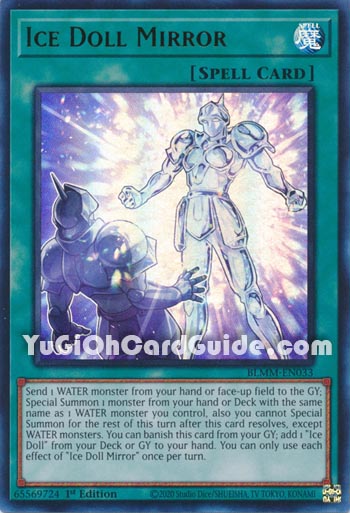 Yu-Gi-Oh Card: Ice Doll Mirror