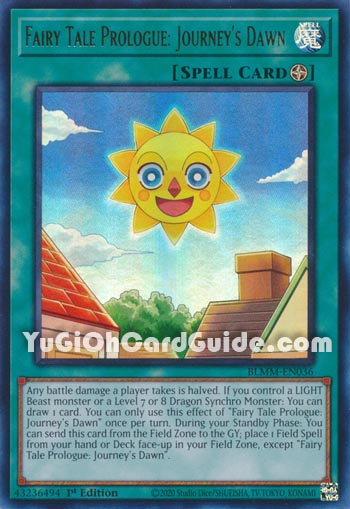 Yu-Gi-Oh Card: Fairy Tale Prologue: Journey's Dawn