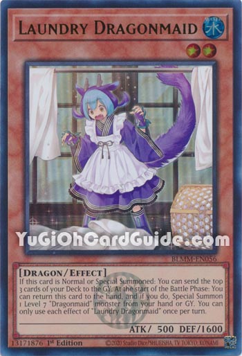 Yu-Gi-Oh Card: Laundry Dragonmaid