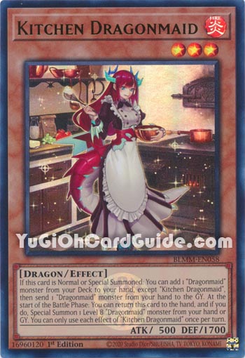 Yu-Gi-Oh Card: Kitchen Dragonmaid