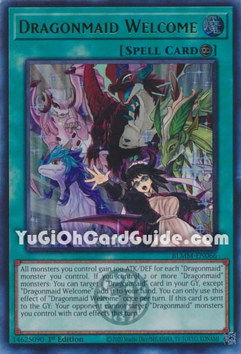 Yu-Gi-Oh Card: Dragonmaid Welcome