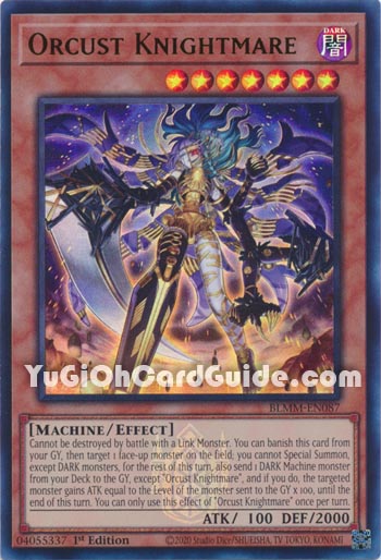 Yu-Gi-Oh Card: Orcust Knightmare