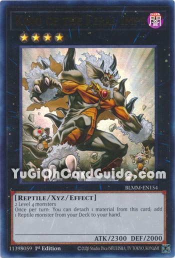 Yu-Gi-Oh Card: King of the Feral Imps