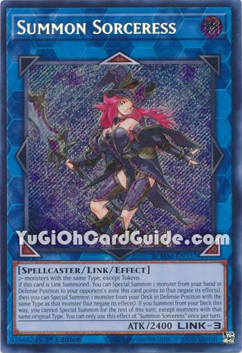 Yu-Gi-Oh Card: Summon Sorceress