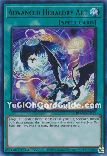 Yu-Gi-Oh Card: Advanced Heraldry Art