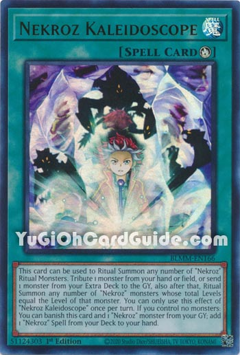 Yu-Gi-Oh Card: Nekroz Kaleidoscope
