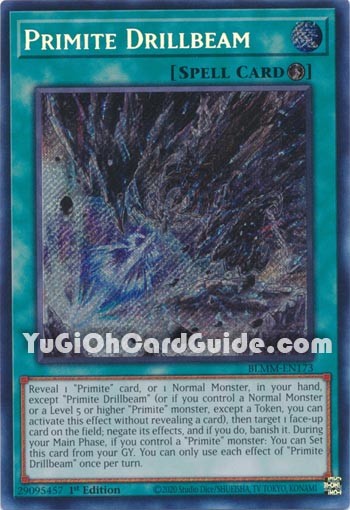Yu-Gi-Oh Card: Primite Drillbeam