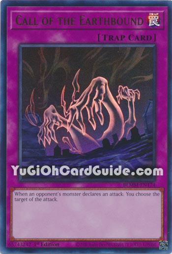 Yu-Gi-Oh Card: Call of the Earthbound