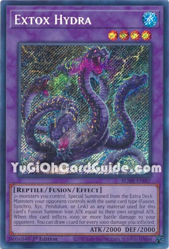 Yu-Gi-Oh Card: Extox Hydra