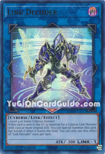Yu-Gi-Oh Card: Link Decoder
