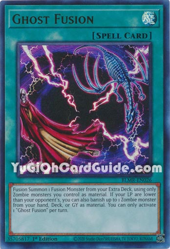 Yu-Gi-Oh Card: Ghost Fusion