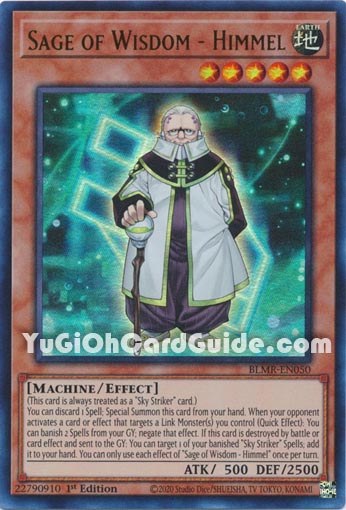 Yu-Gi-Oh Card: Sage of Wisdom - Himmel