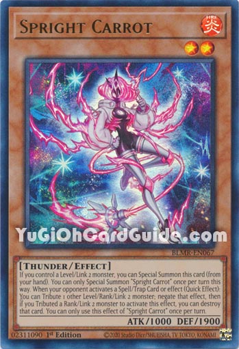 Yu-Gi-Oh Card: Spright Carrot
